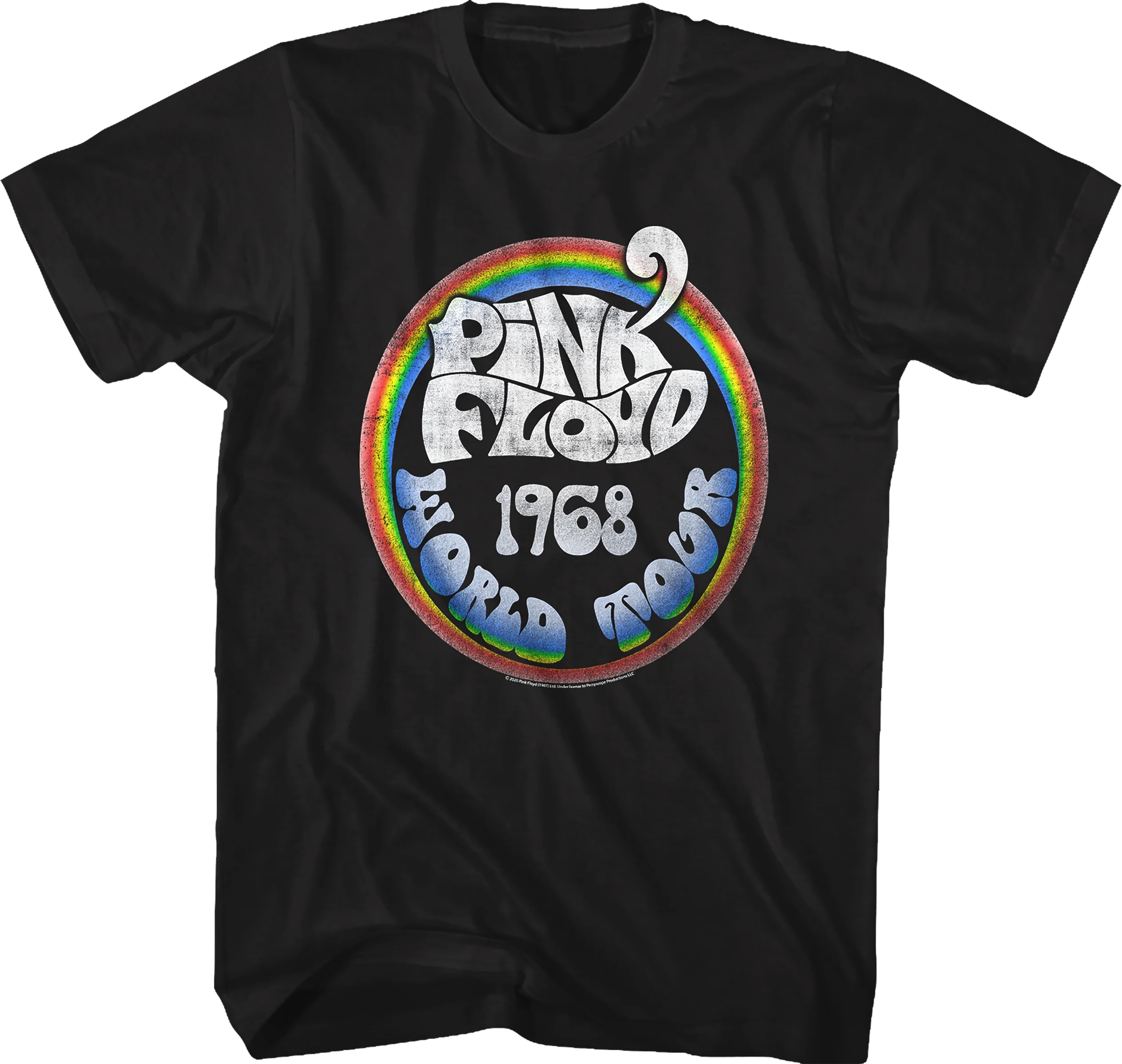 1968 World Tour Pink Floyd T-Shirt