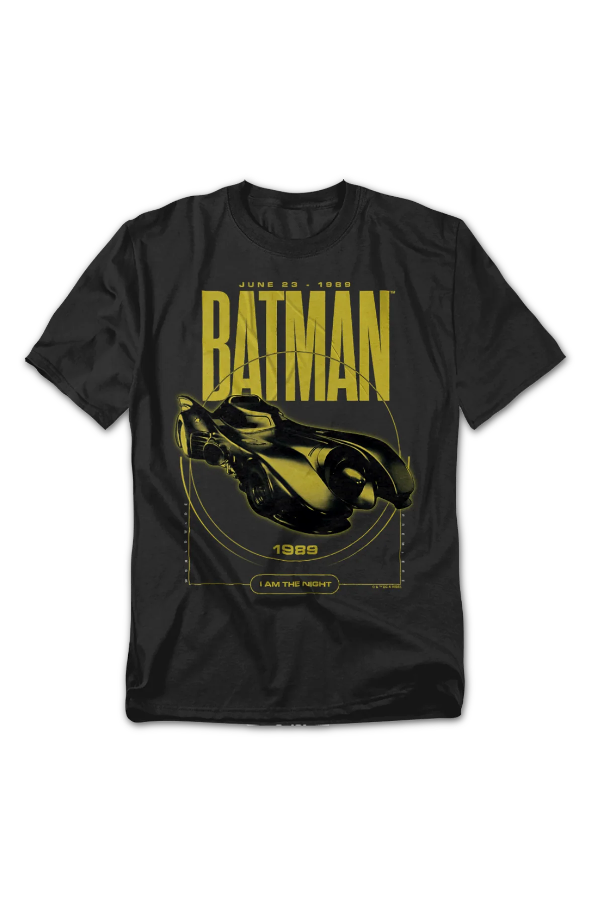 1989 I Am The Night Batman T-Shirt - Image 2