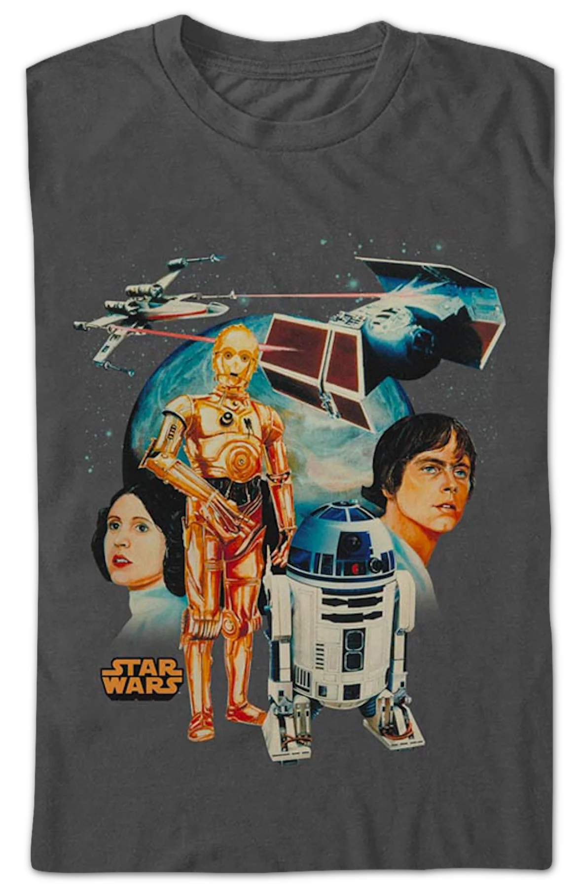 A New Hope Collage Star Wars T-Shirt - Image 2