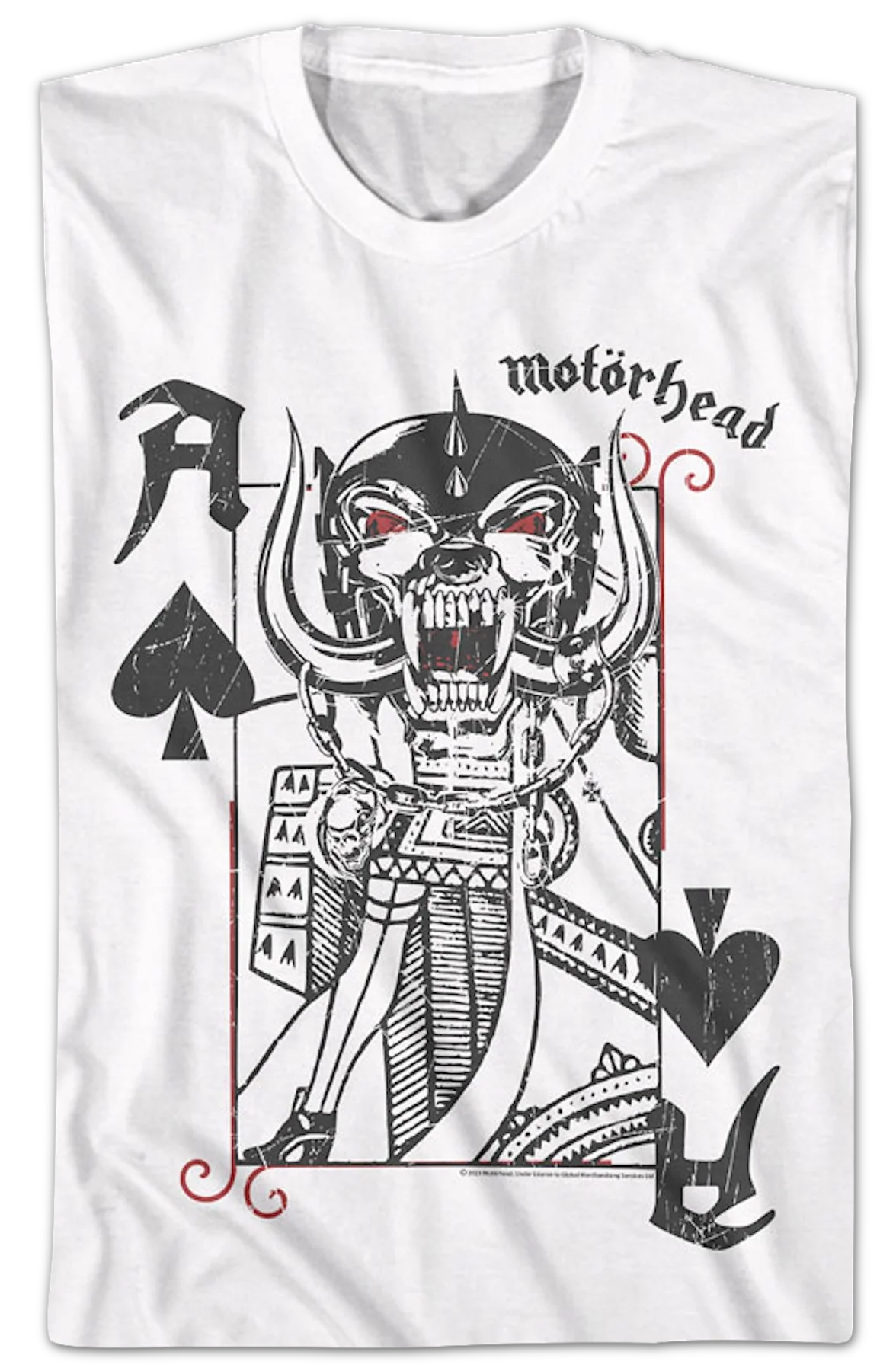 Ace Of Spades Playing Card Motorhead T-Shirt - Image 2