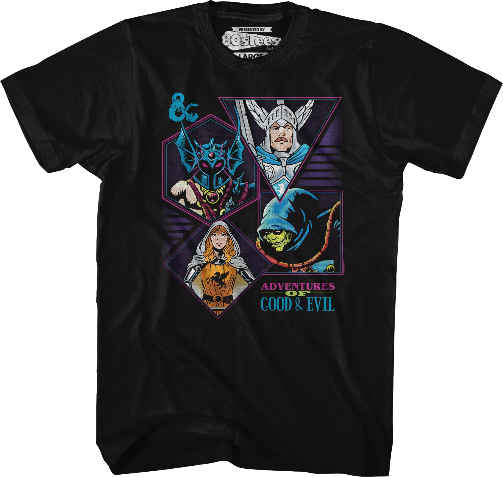 Adventures Of Good & Evil Dungeons & Dragons T-Shirt