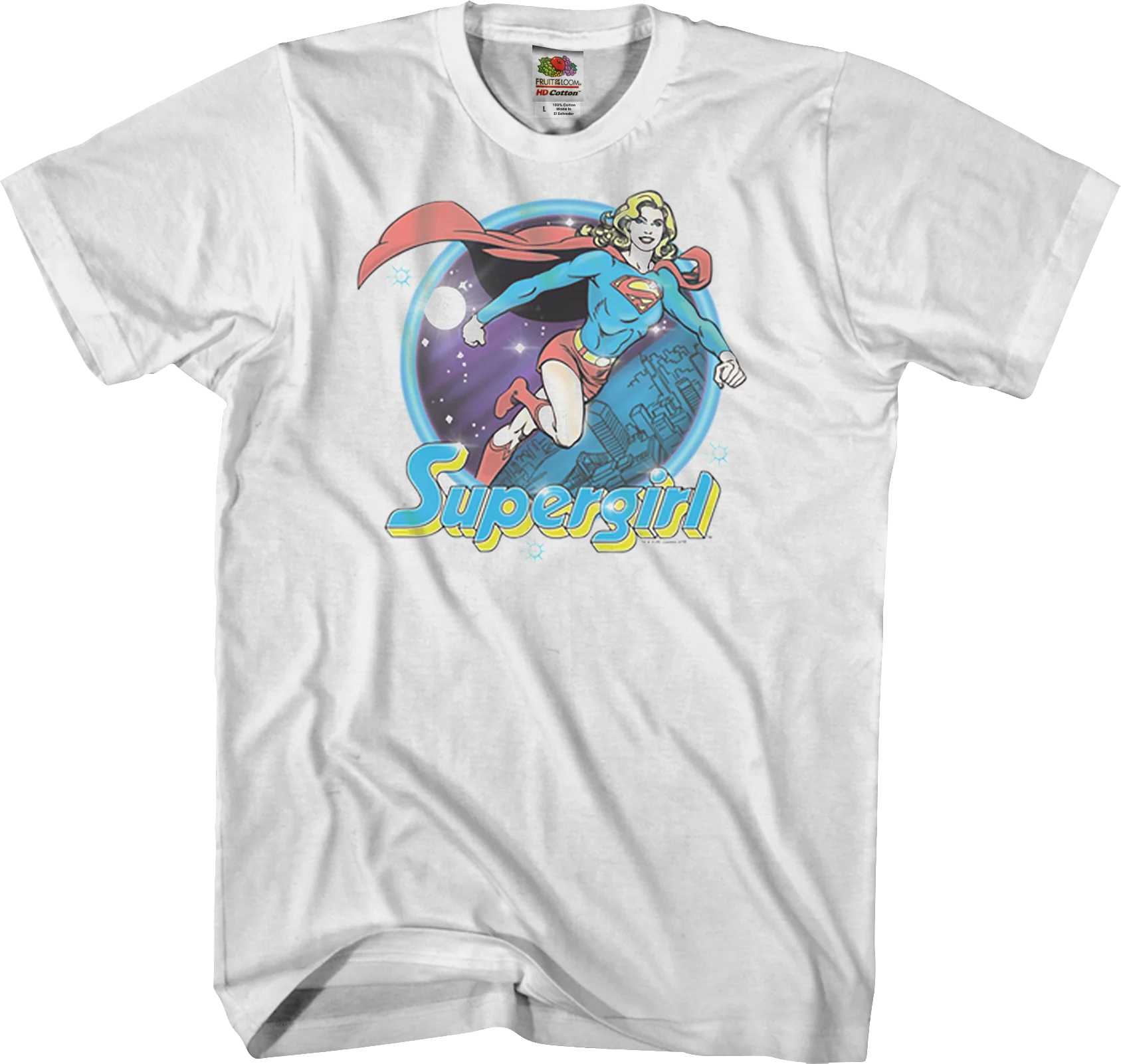 Airbrush Supergirl T-Shirt
