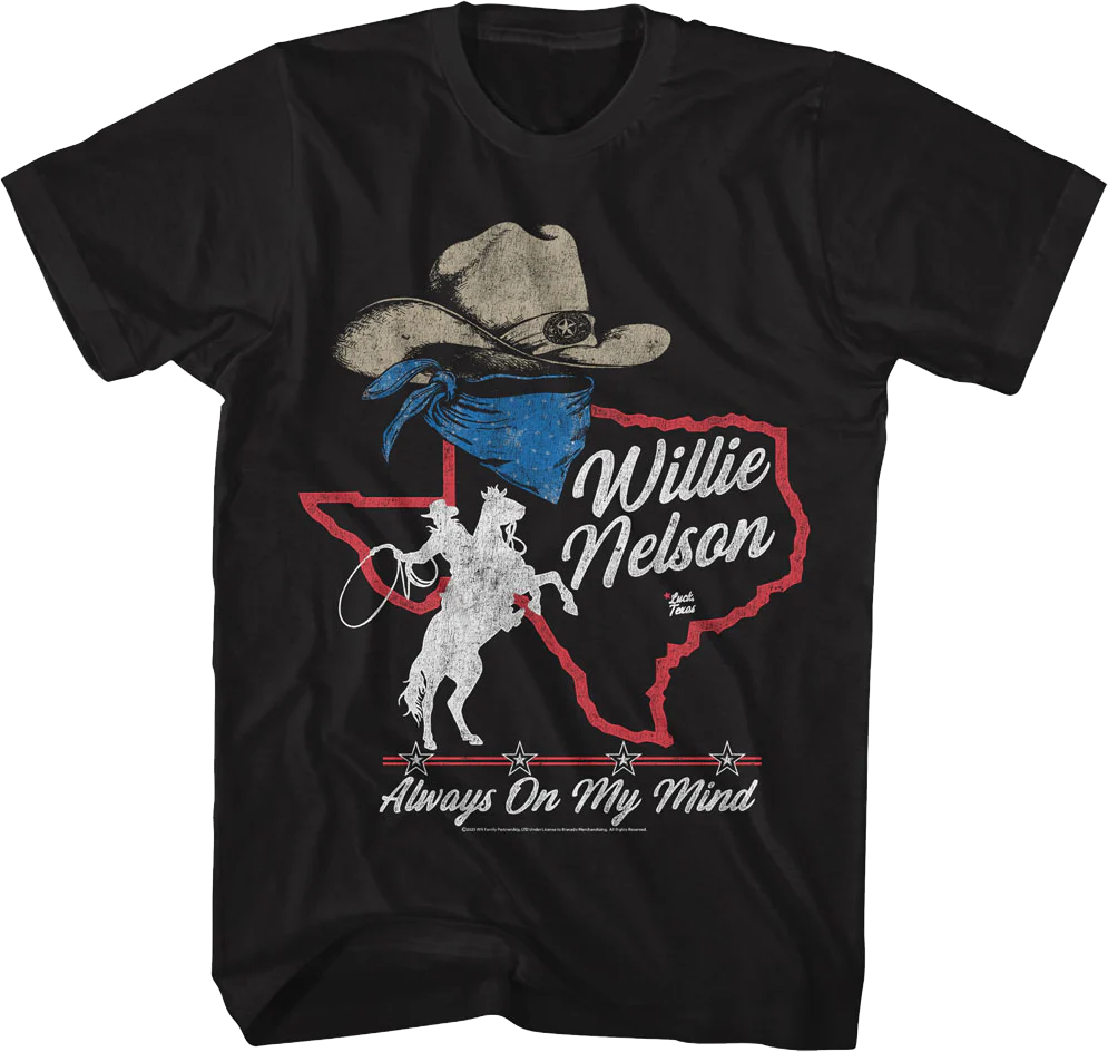 Always On My Mind Willie Nelson T-Shirt