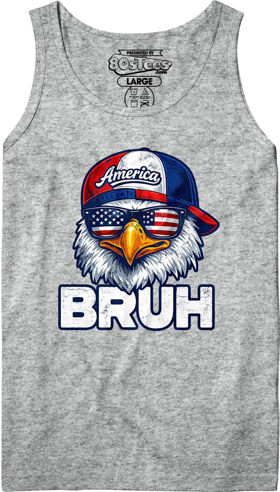 America Bruh Tank Top - Image 3