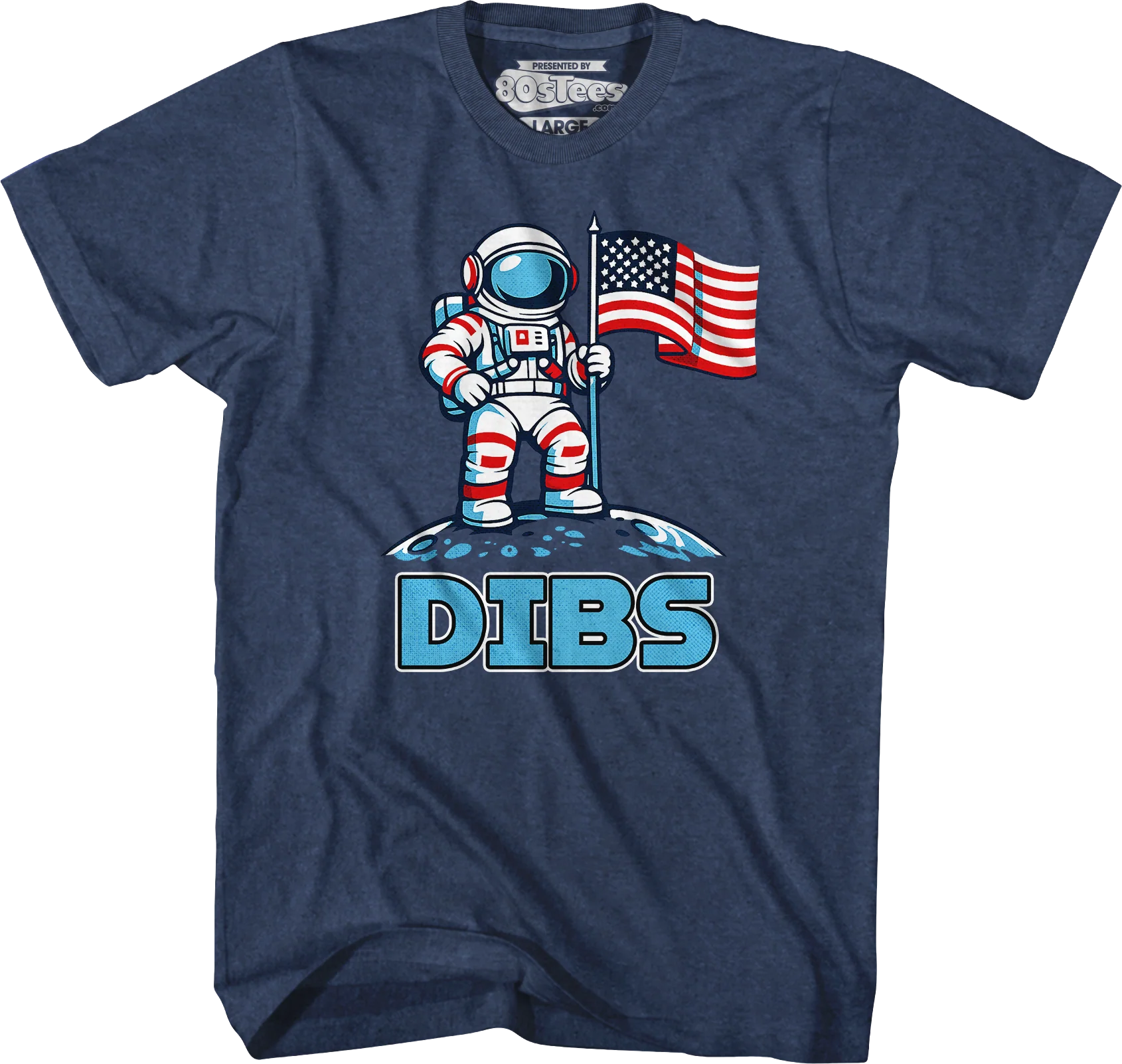 American Astronaut Dibs T-Shirt - Image 5