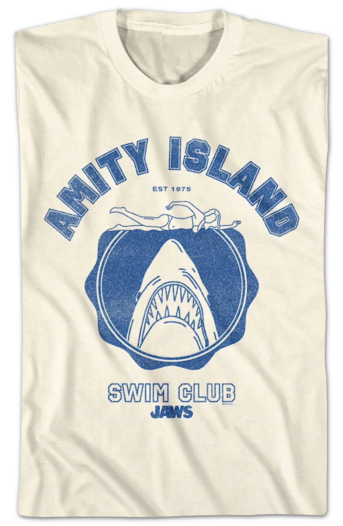 Amity Island Swim Club Jaws T-Shirt - Image 2