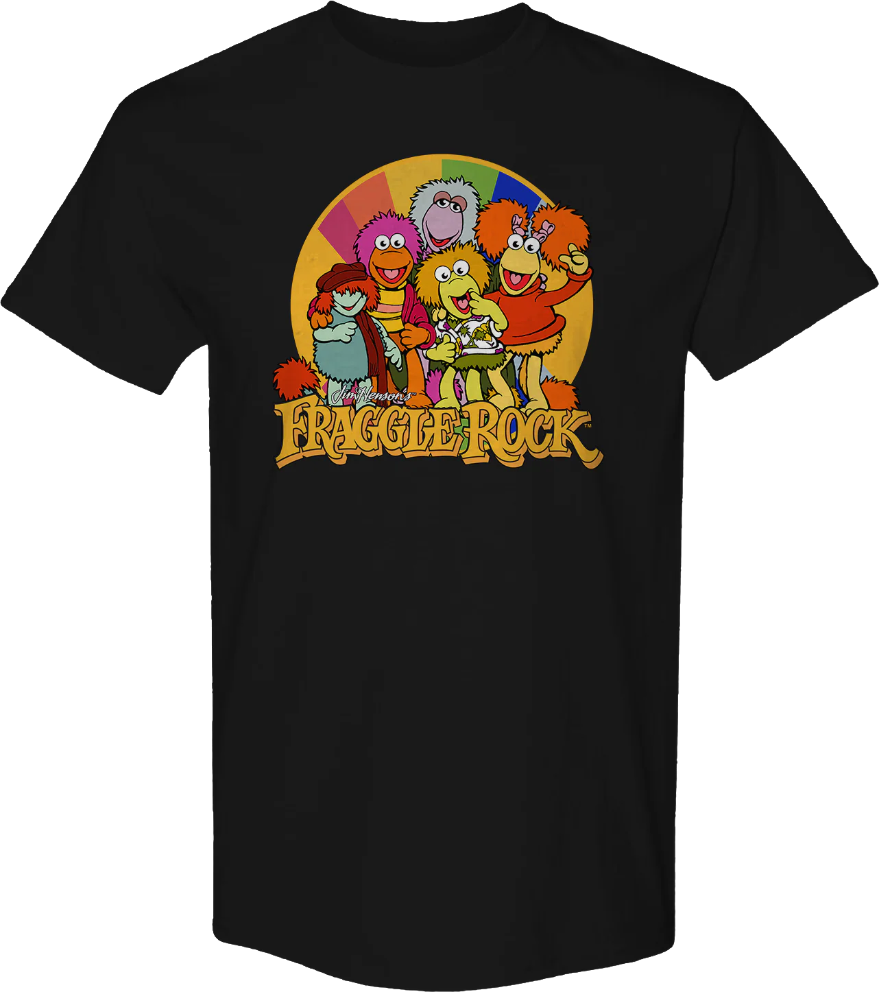 Animated Group Picture Fraggle Rock T-Shirt