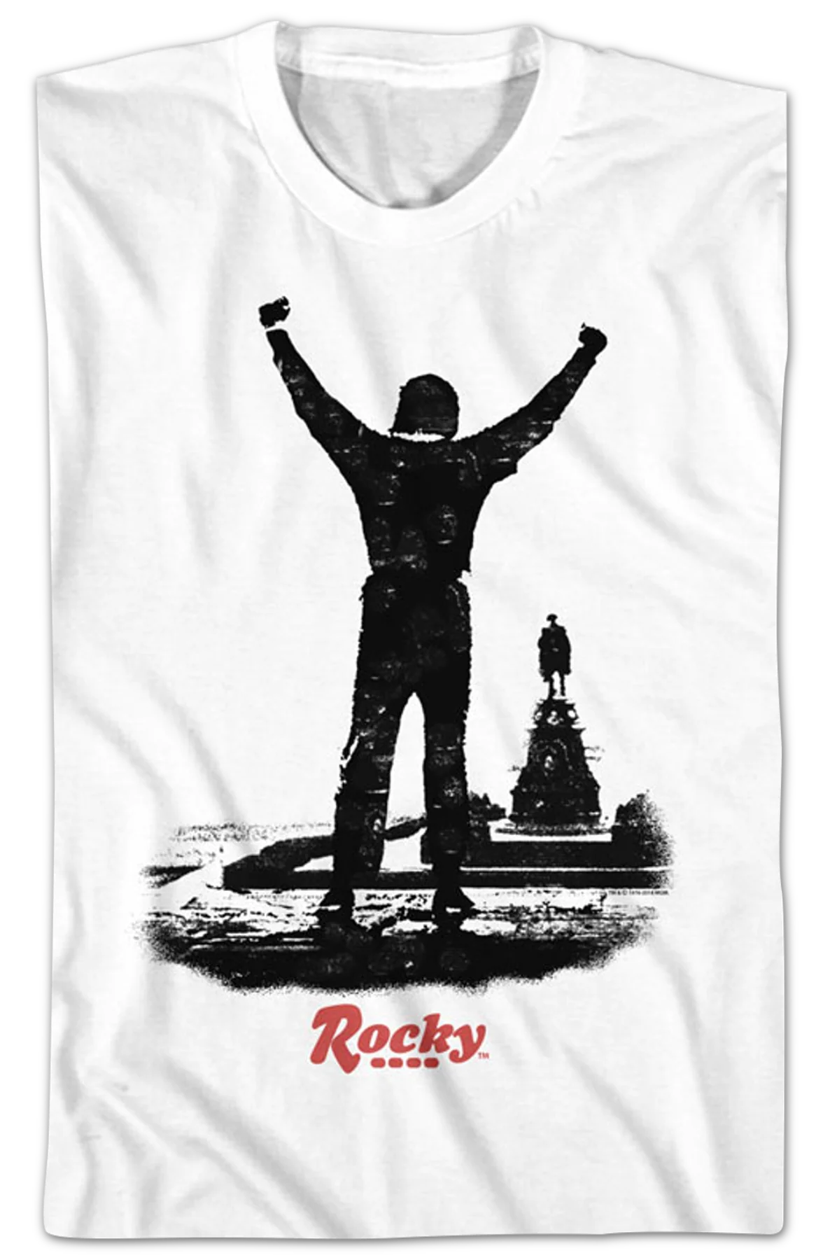 Arms Raised Rocky T-Shirt - Image 2