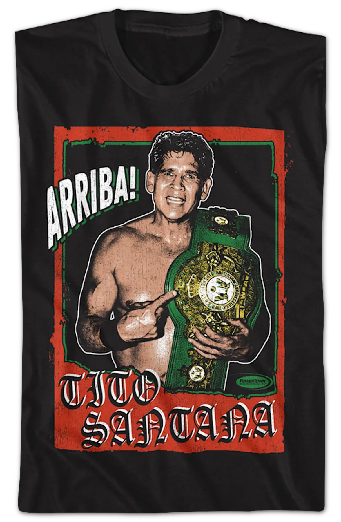 Arriba! Tito Santana T-Shirt - Image 2