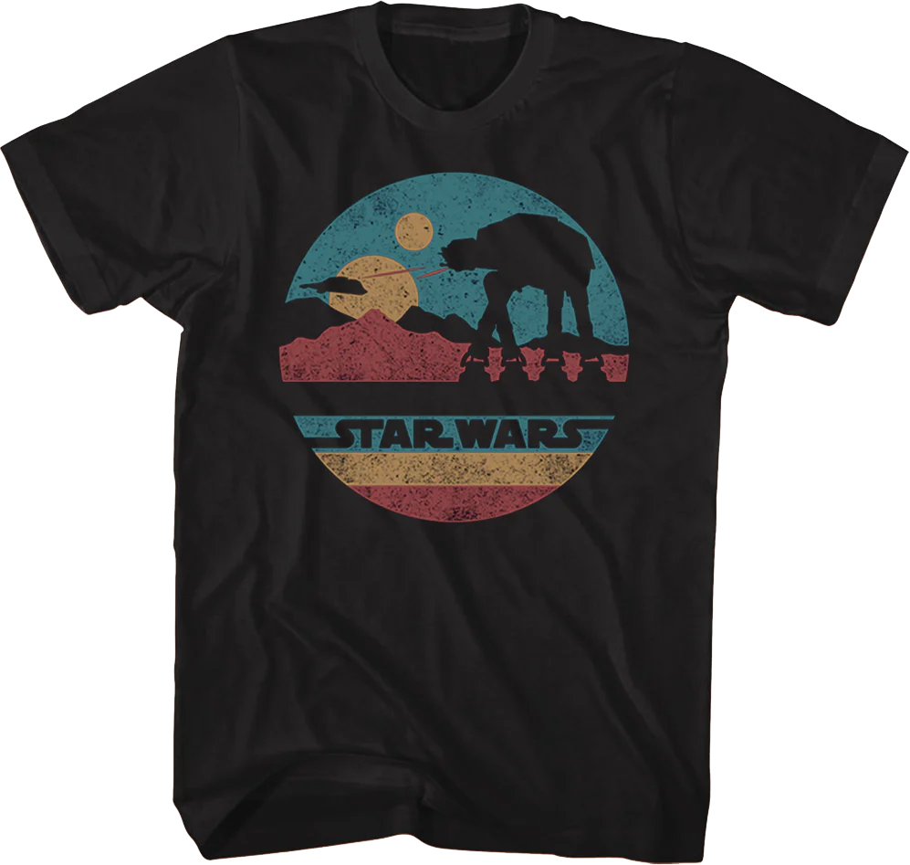 AT-AT Silhouette Star Wars T-Shirt