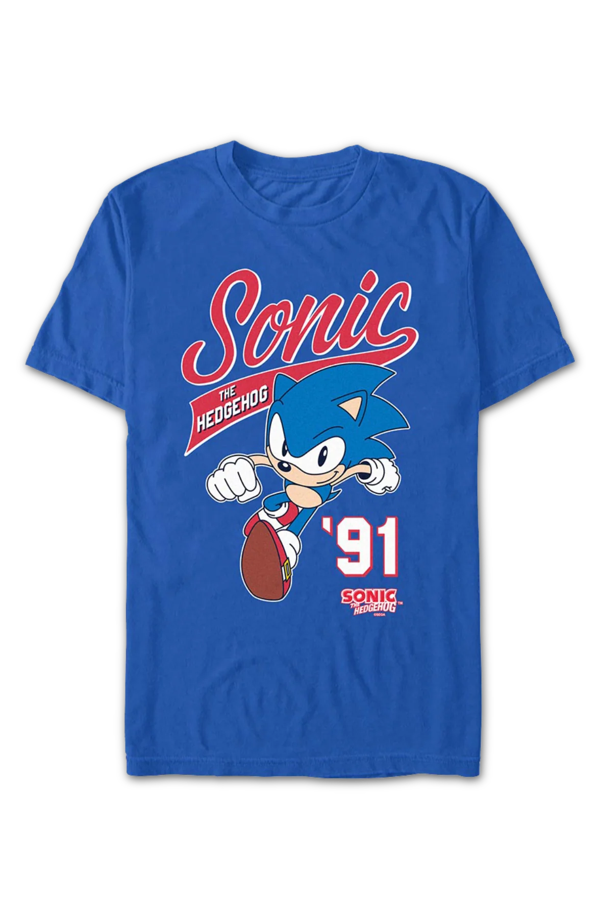 Athletic Logo Sonic The Hedgehog T-Shirt - Image 2