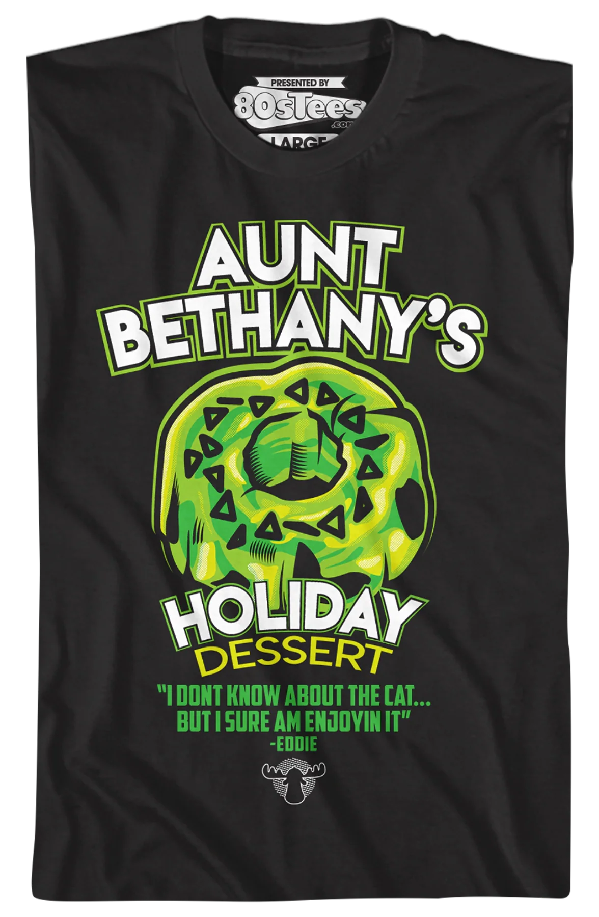 Aunt Bethany's Holiday Dessert Christmas Vacation T-Shirt - Image 2