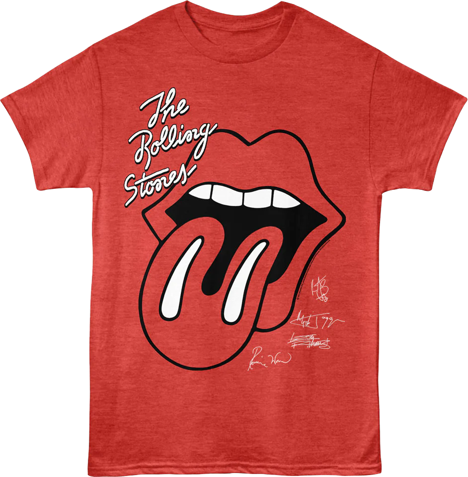 Autographs Rolling Stones T-Shirt