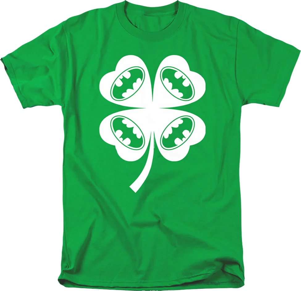 Batman Four-Leaf Clover DC Comics T-Shirt