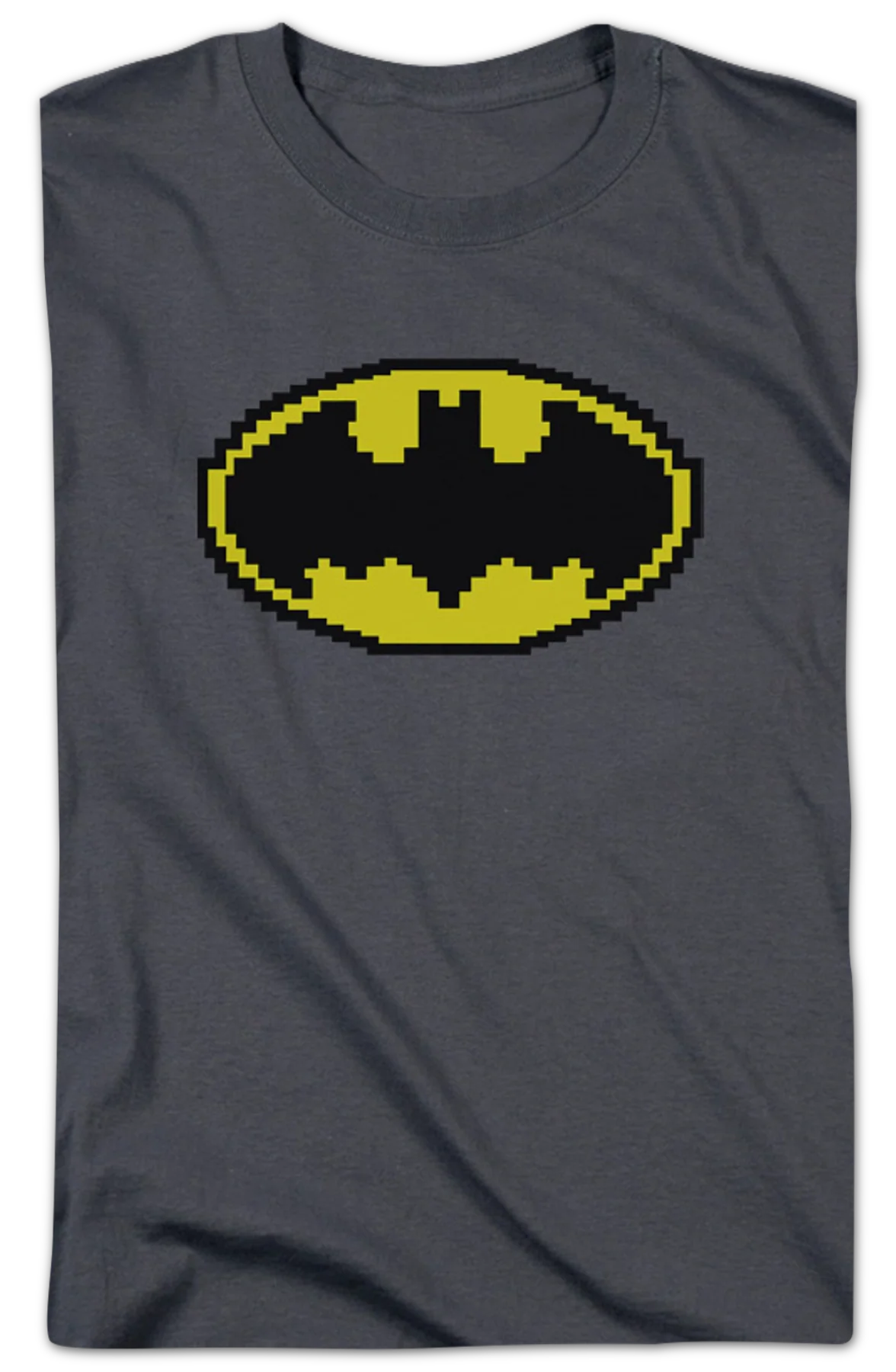 Batman Pixel Symbol DC Comics T-Shirt - Image 2