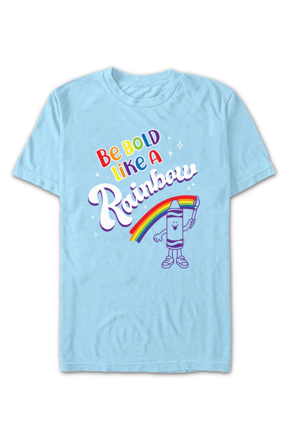 Be Bold Like A Rainbow Crayola T-Shirt - Image 2