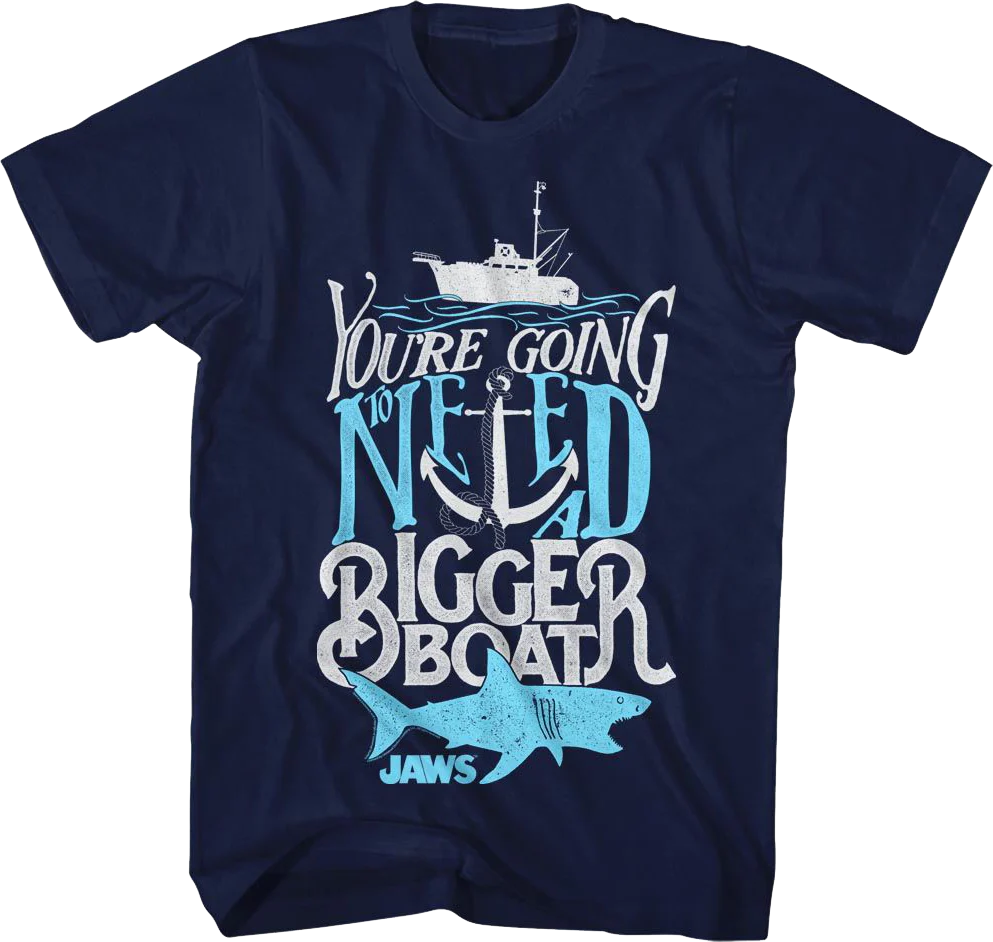 Bigger Boat Jaws T-Shirt