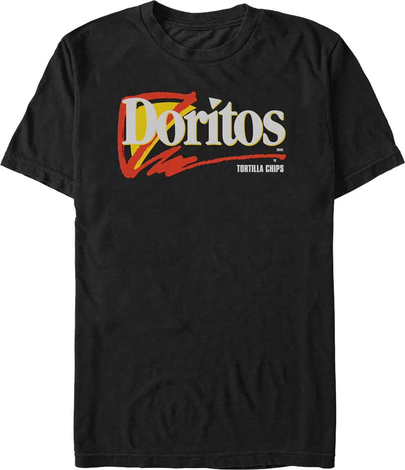Black 90s Logo Doritos T-Shirt