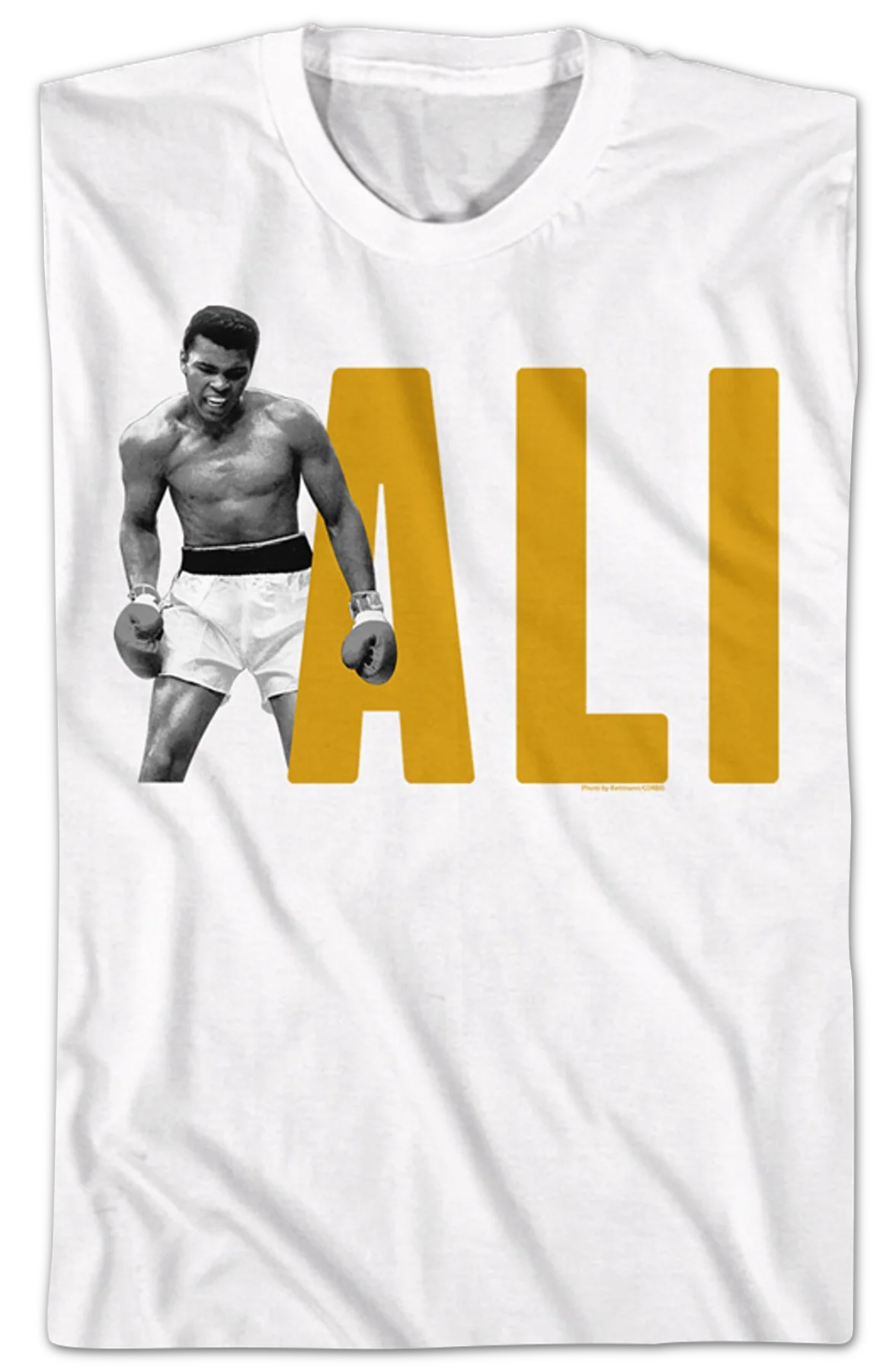 Black And White Knockout Pose Muhammad Ali T-Shirt - Image 2