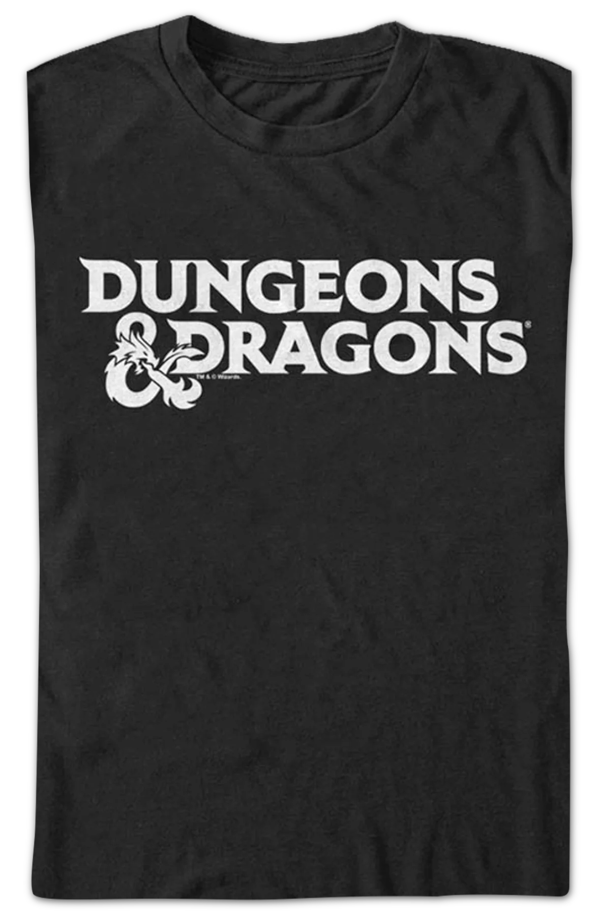 Black Logo Dungeons & Dragons T-Shirt - Image 2