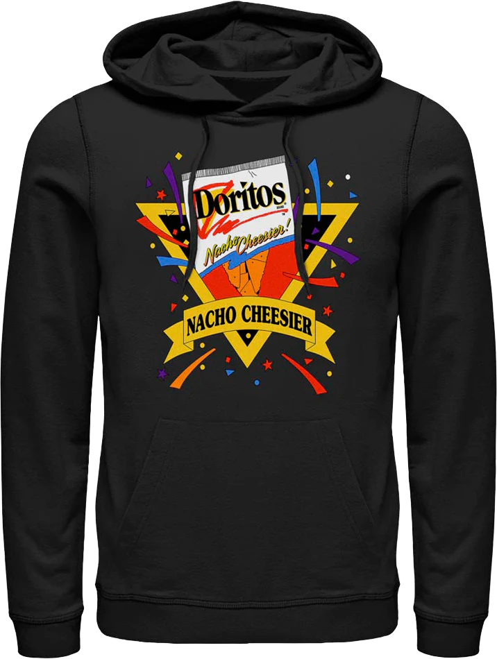 Black Nacho Cheesier Celebration Doritos Hoodie