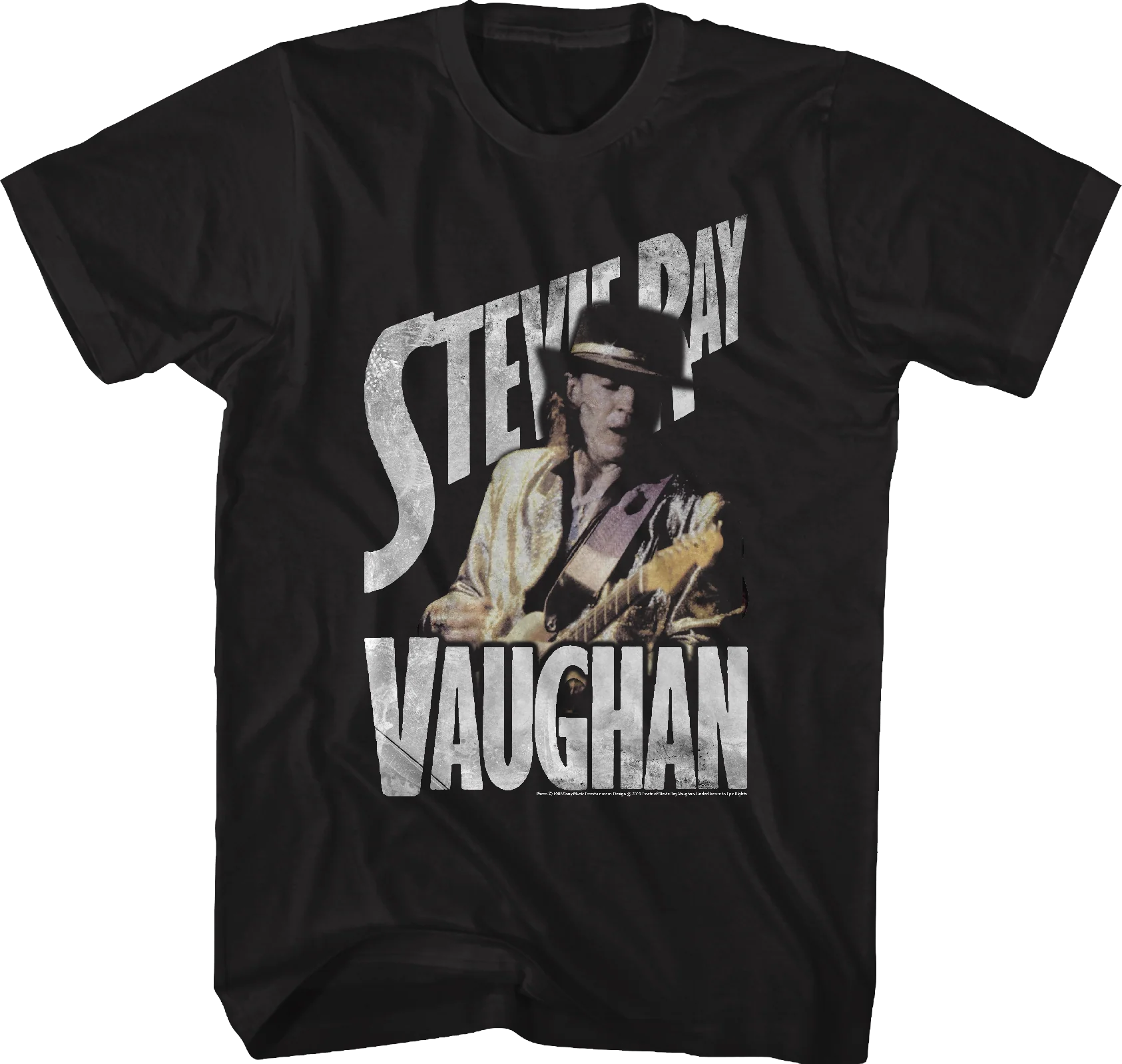 Black Stevie Ray Vaughan T-Shirt