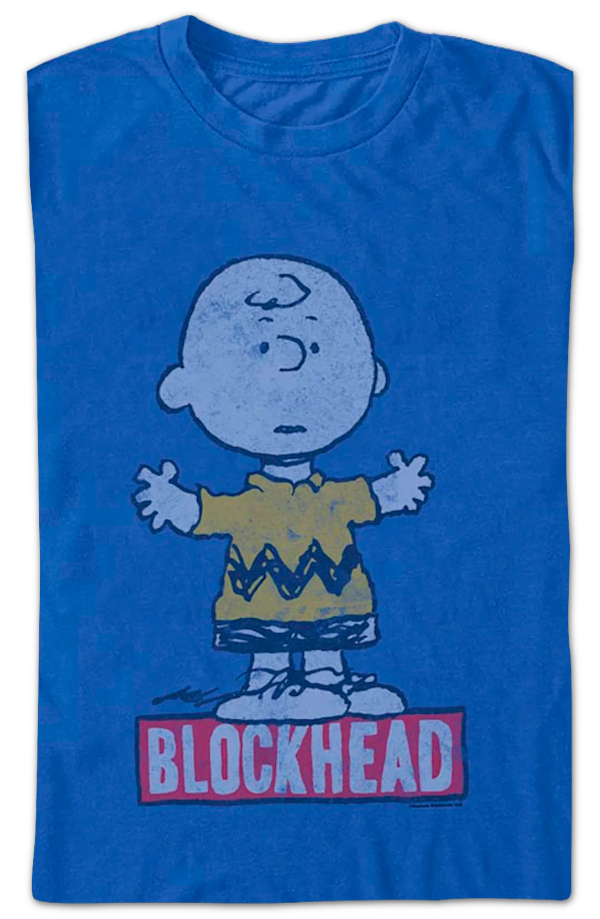 Blockhead Charlie Brown Peanuts T-Shirt - Image 2