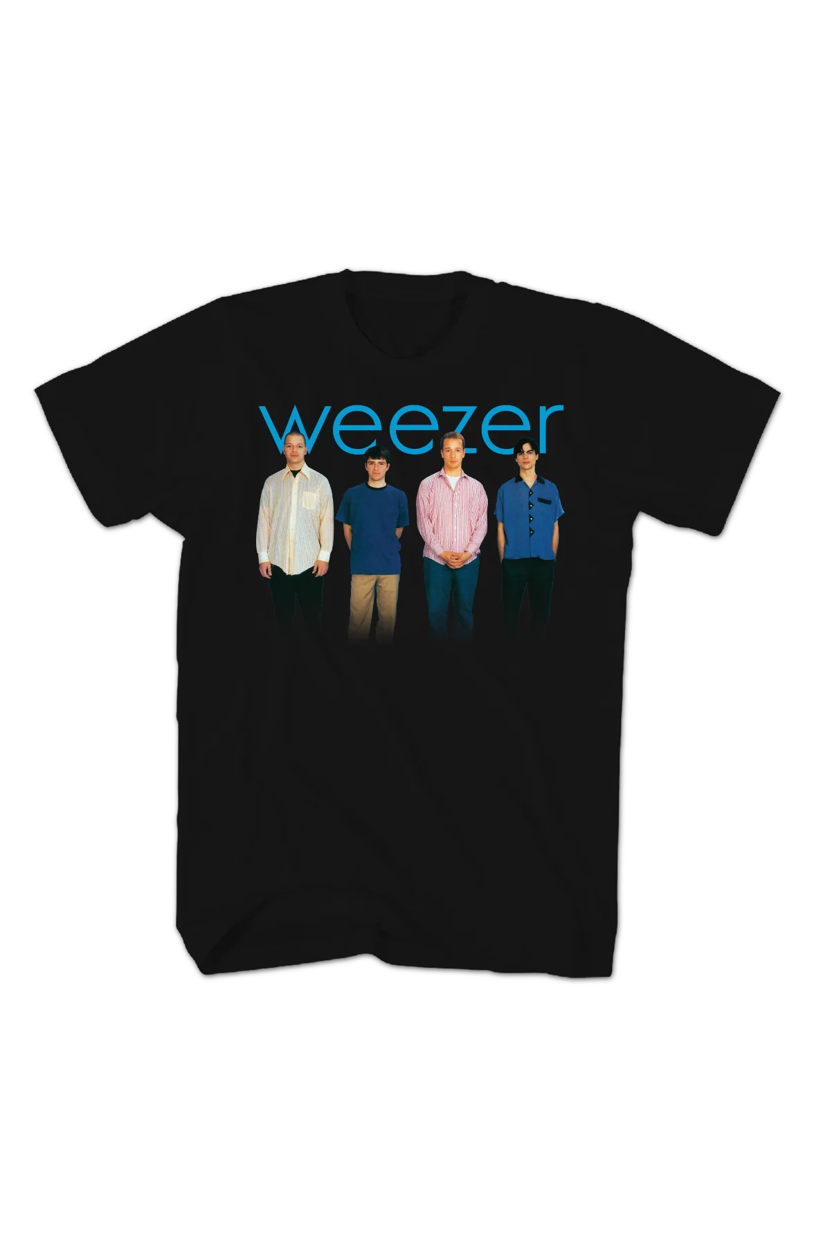 Blue Album Lineup Weezer T-Shirt - Image 2