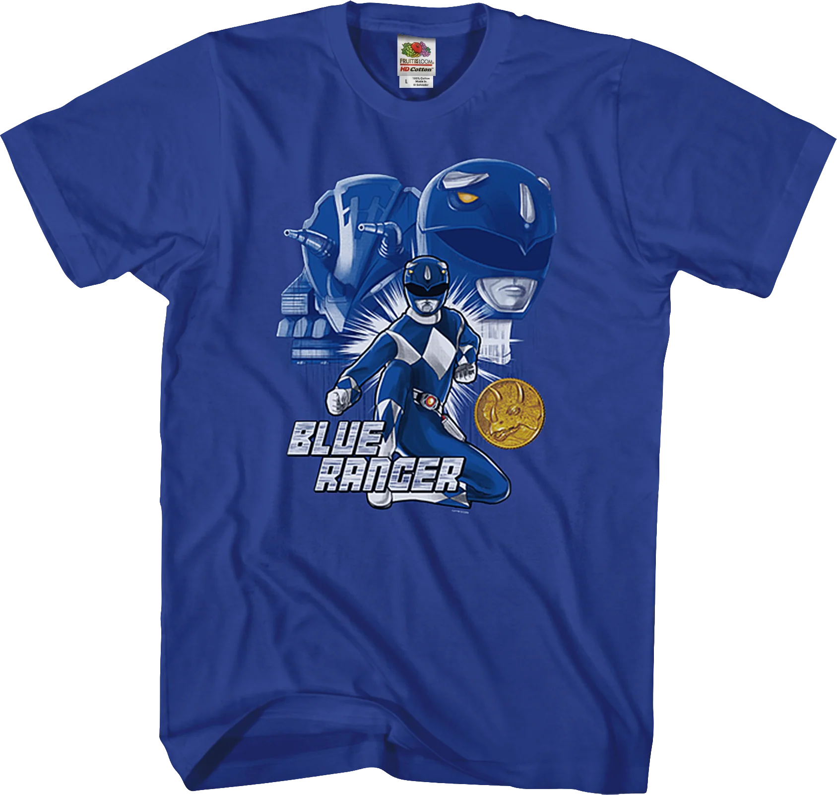 Blue Ranger Mighty Morphin Power Rangers T-Shirt