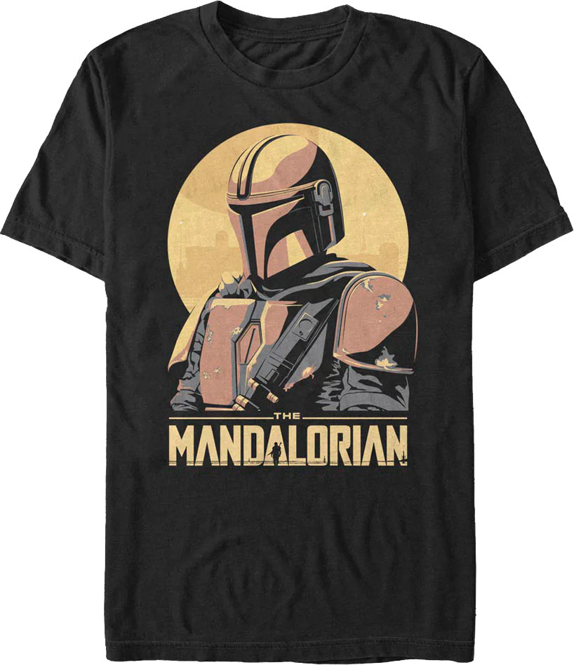 Bounty Hunter The Mandalorian Star Wars T-Shirt