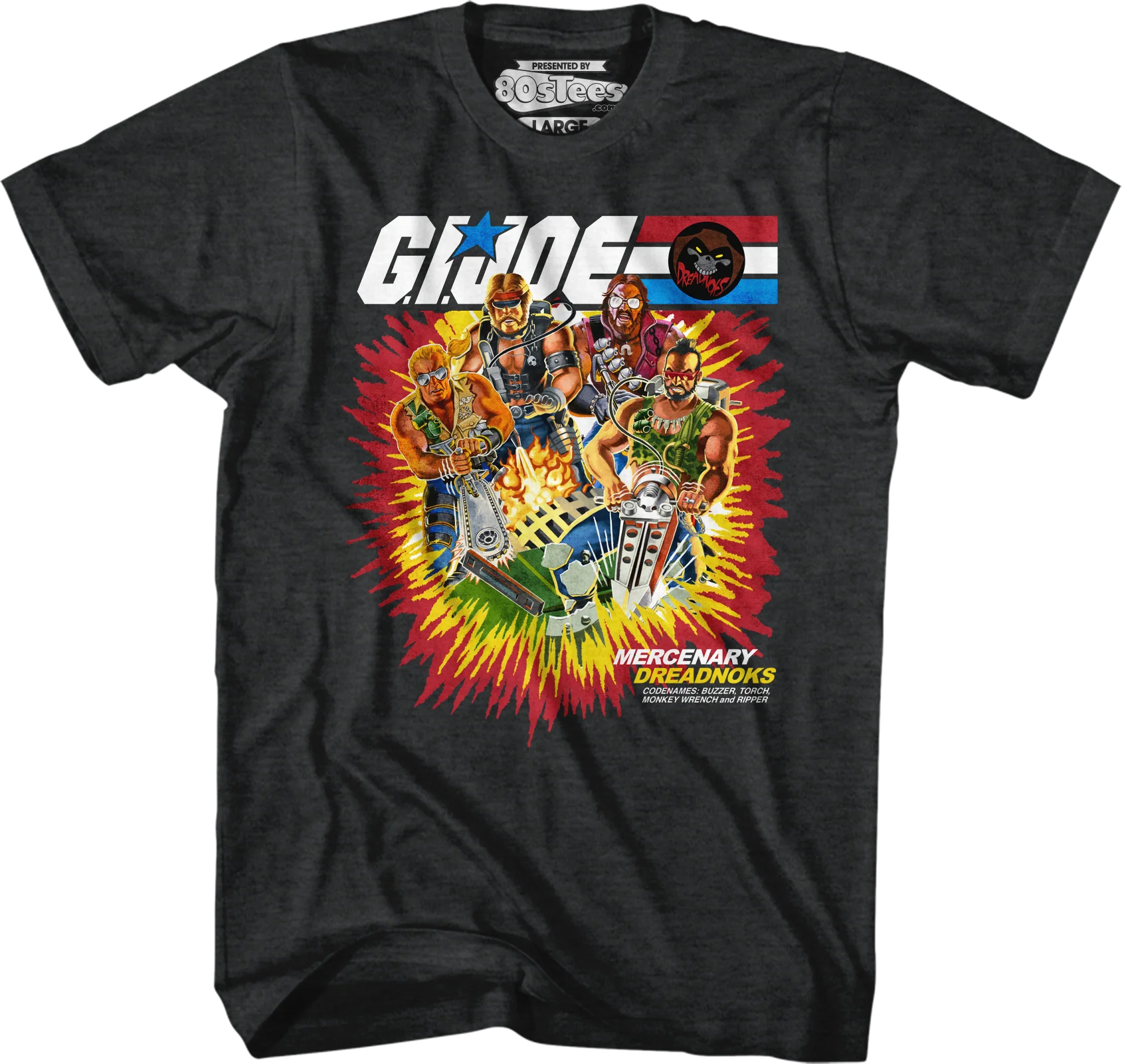 Box Art Dreadnoks GI Joe T-Shirt