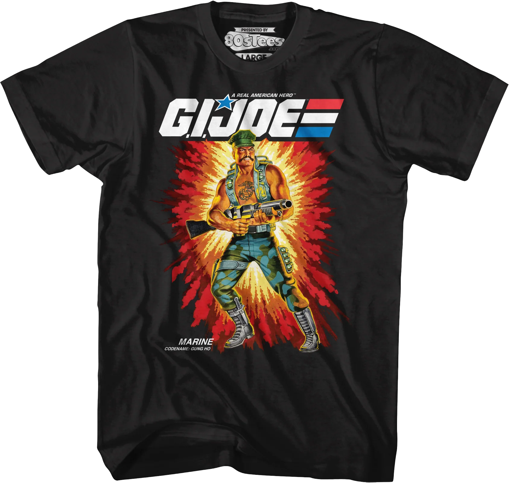 Box Art Gung Ho GI Joe T-Shirt