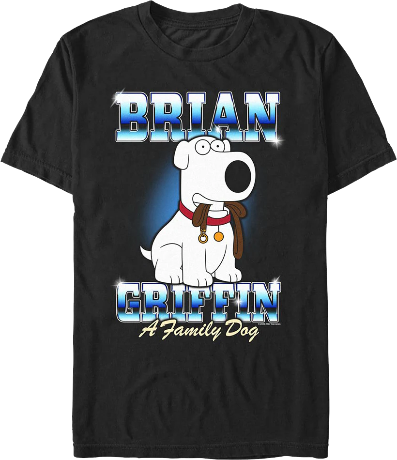 Brian Griffin A Family Dog Family Guy T-Shirt