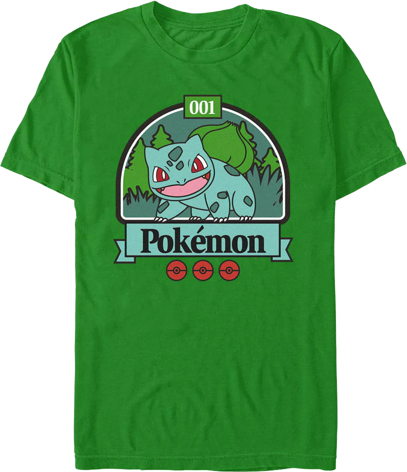 Bulbasaur Pokemon T-Shirt