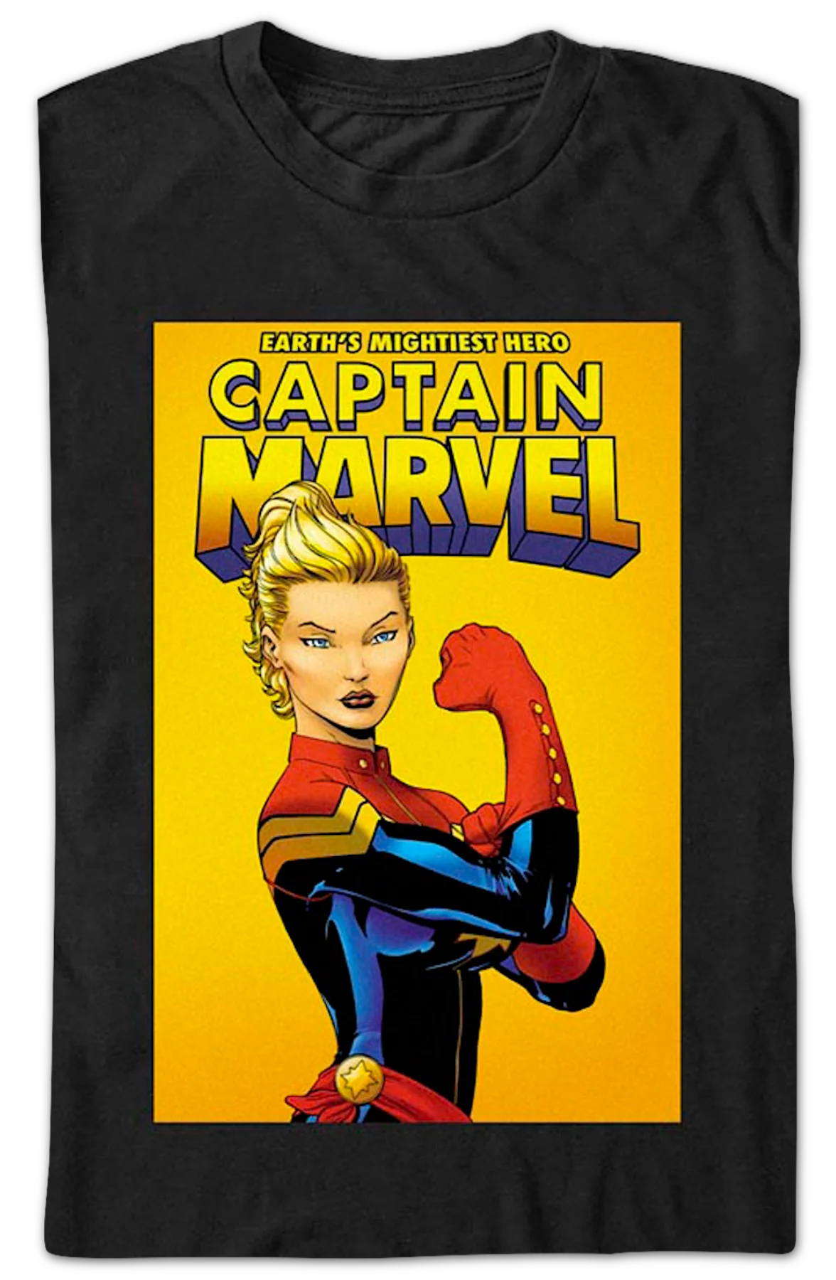 Captain Marvel We Can Do It Marvel Comics T-Shirt - Image 2
