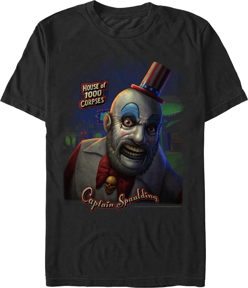 Captain Spaulding House Of 1000 Corpses T-Shirt