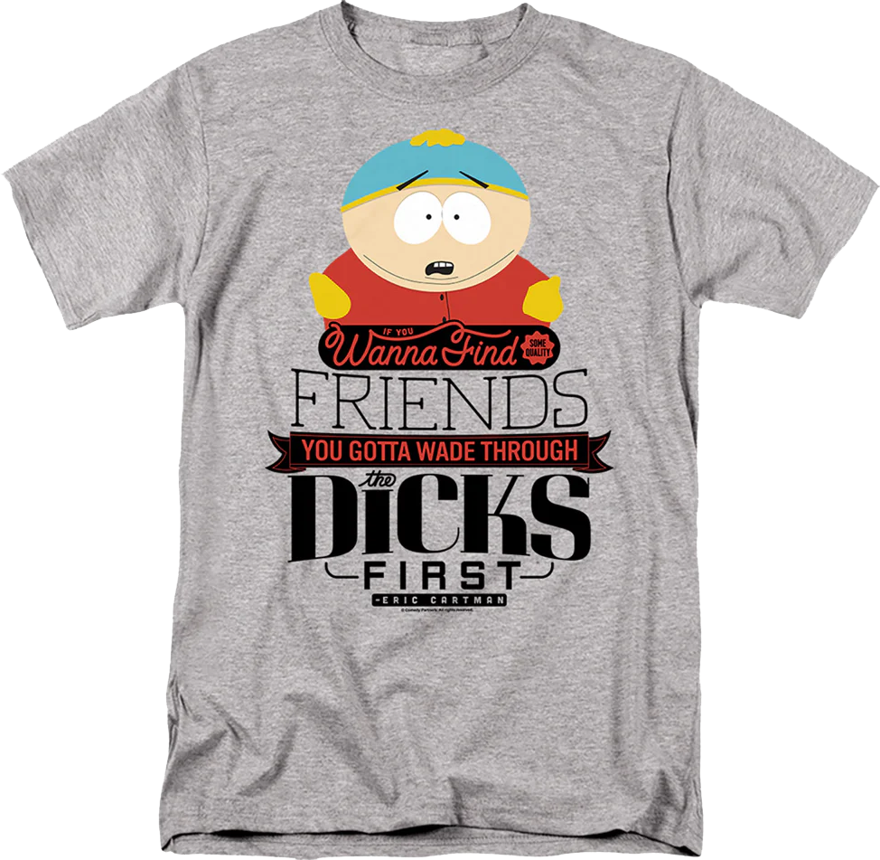 Cartman Wade Through The Dicks South Park T-Shirt
