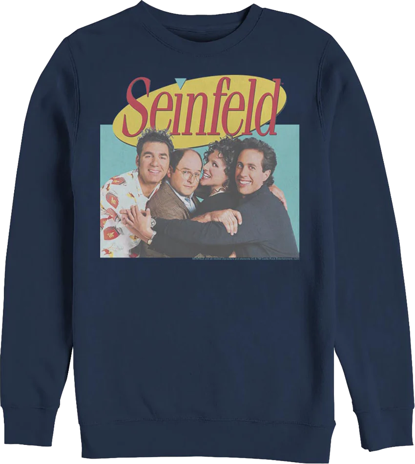 Cast Photo Seinfeld Sweatshirt