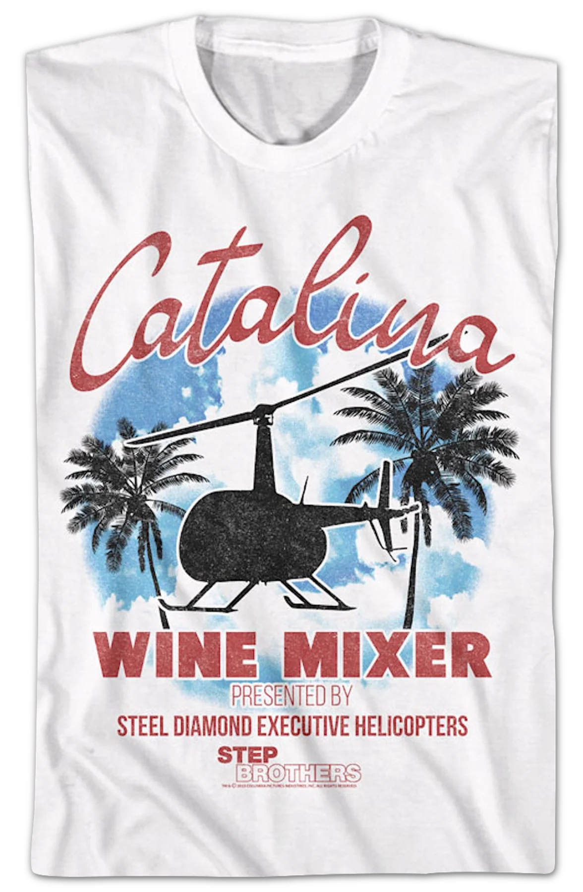 Catalina Wine Mixer Step Brothers T-Shirt - Image 2