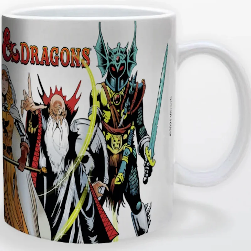 Character Collage Dungeons & Dragons Coffee Mug