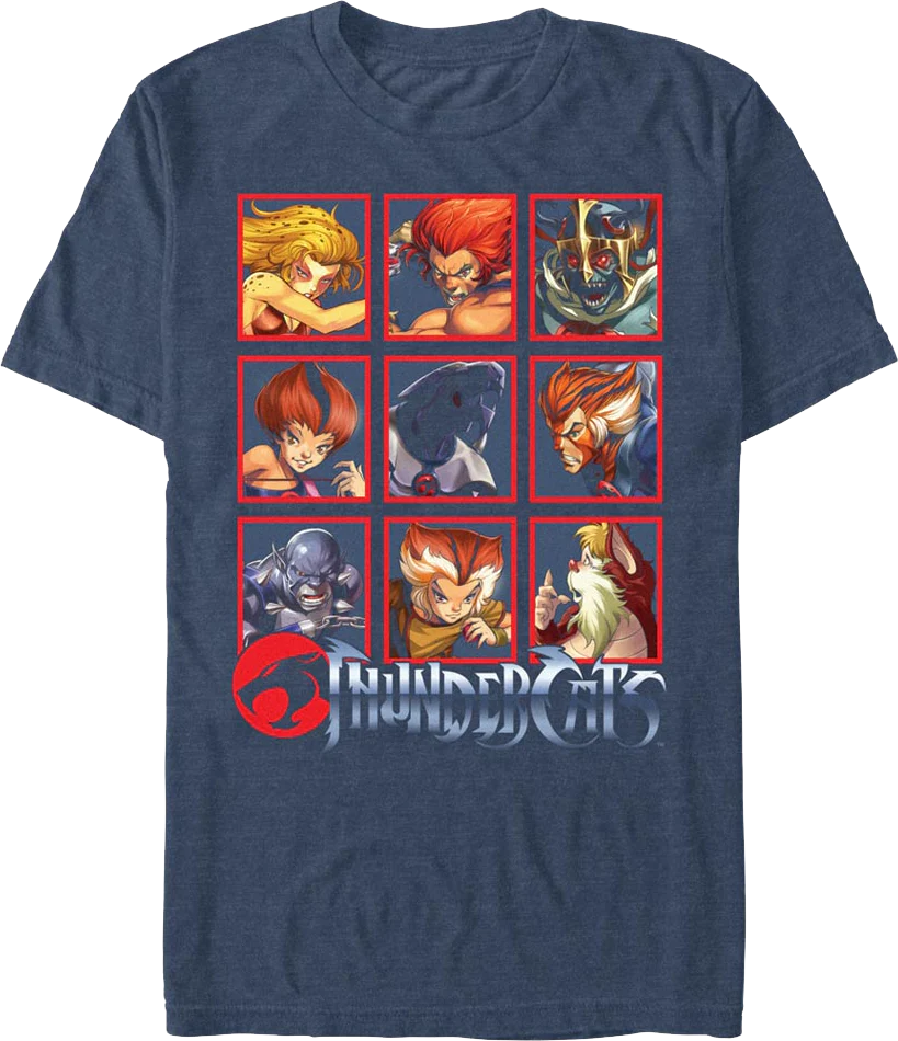 Character Squares ThunderCats T-Shirt