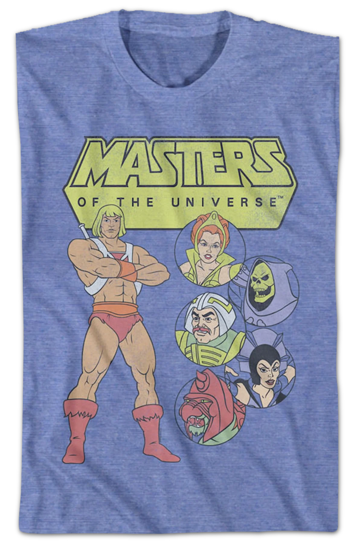 Characters Collage Masters of the Universe T-Shirt - Image 2