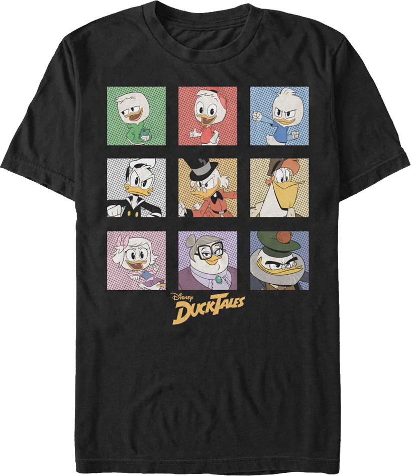 Characters DuckTales T-Shirt