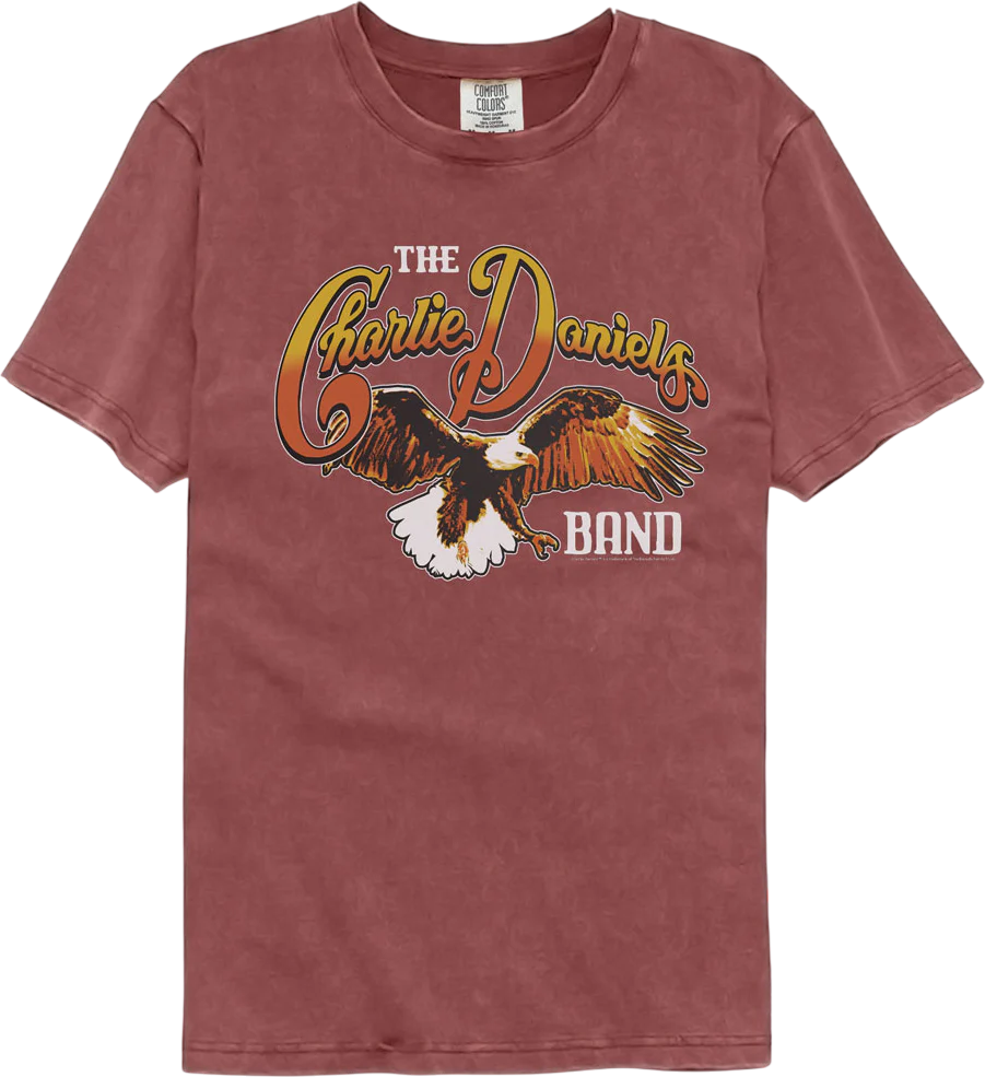 Charlie Daniels Band Eagle Comfort Colors Brand T-Shirt
