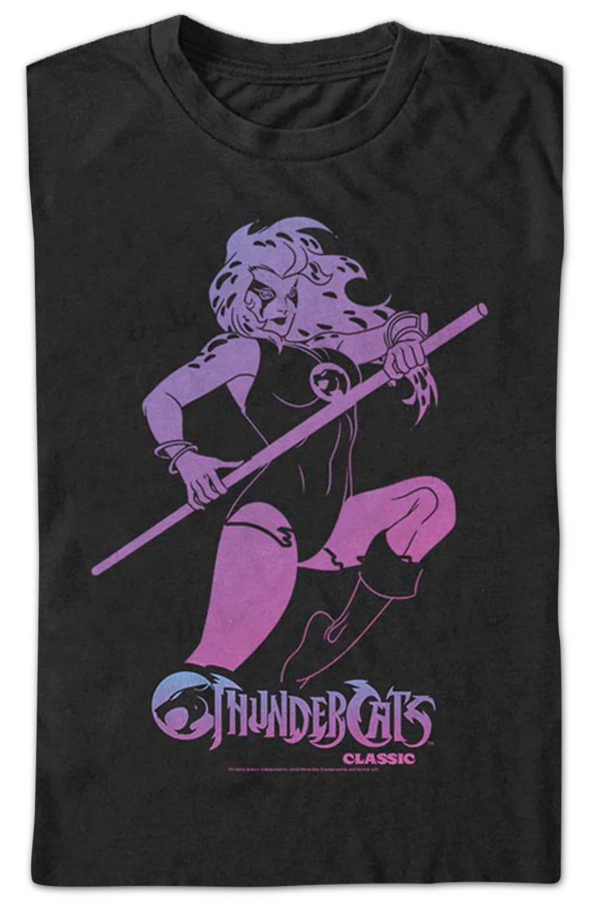 Cheetara Cool Colors ThunderCats T-Shirt - Image 2
