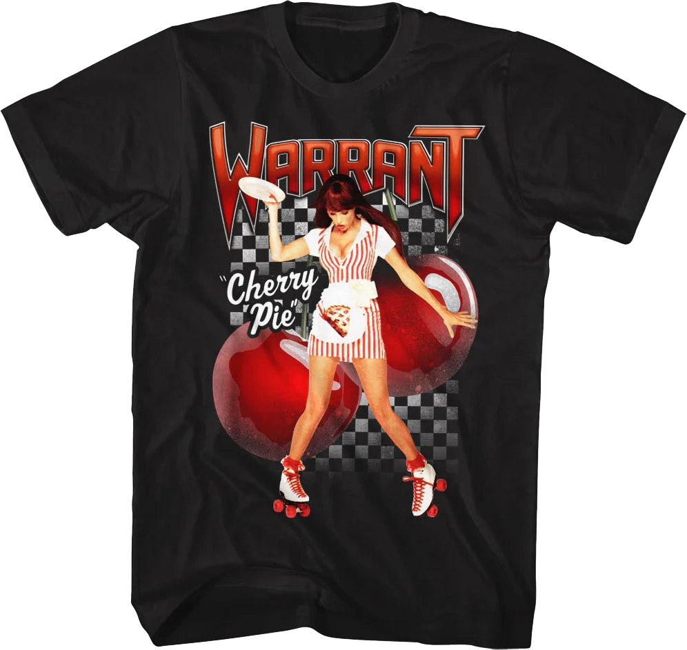 Cherry Pie Tastes So Good Make A Grown Man Cry Warrant T-Shirt