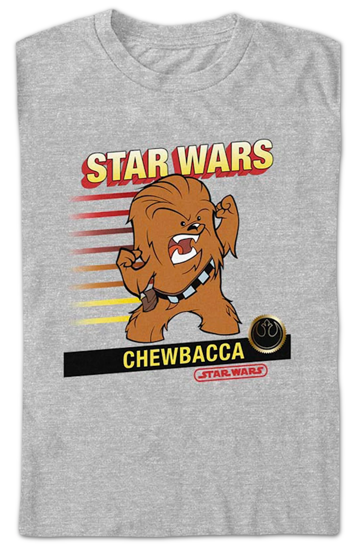 Chewbacca Playing With Power Star Wars T-Shirt - Image 2