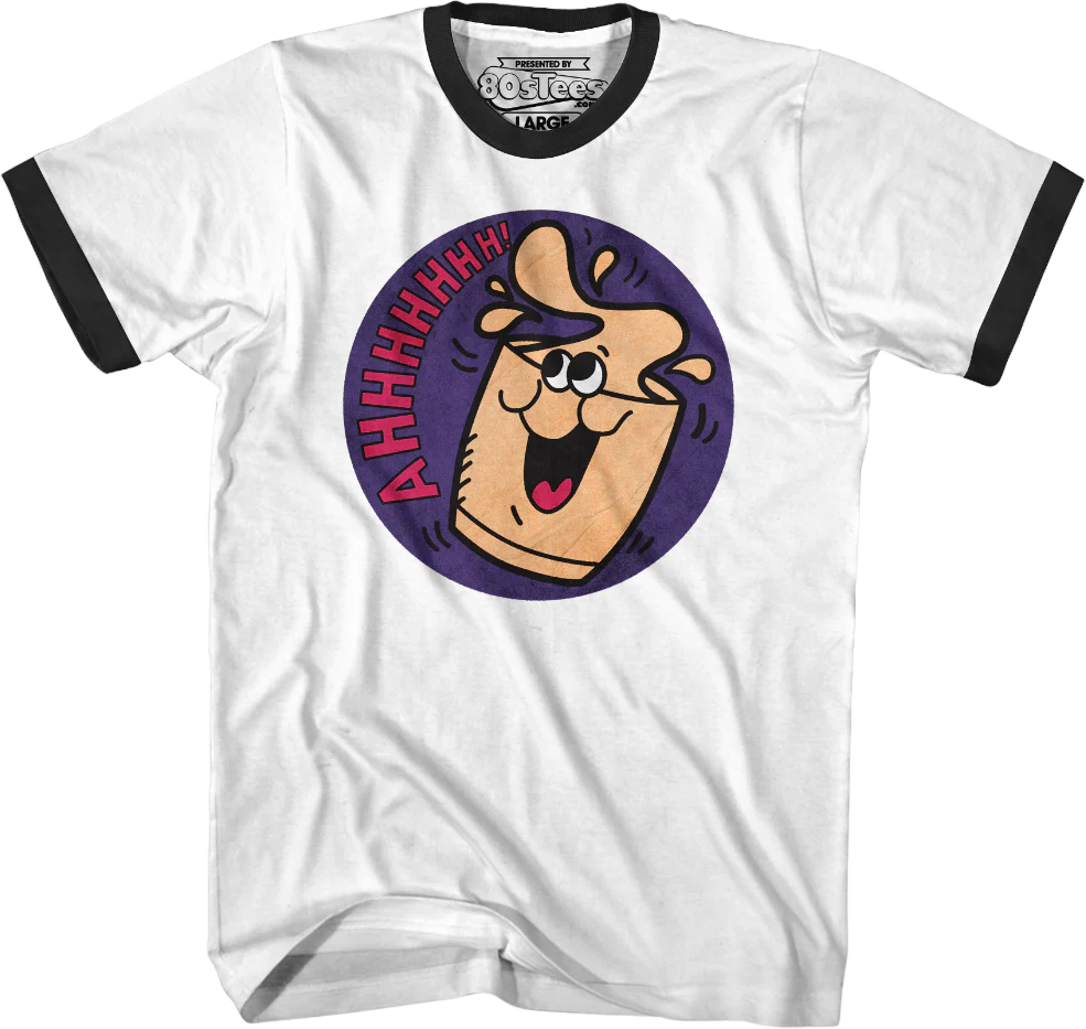 Chocolate Milk Scratch & Sniff Sticker T-Shirt - Image 12