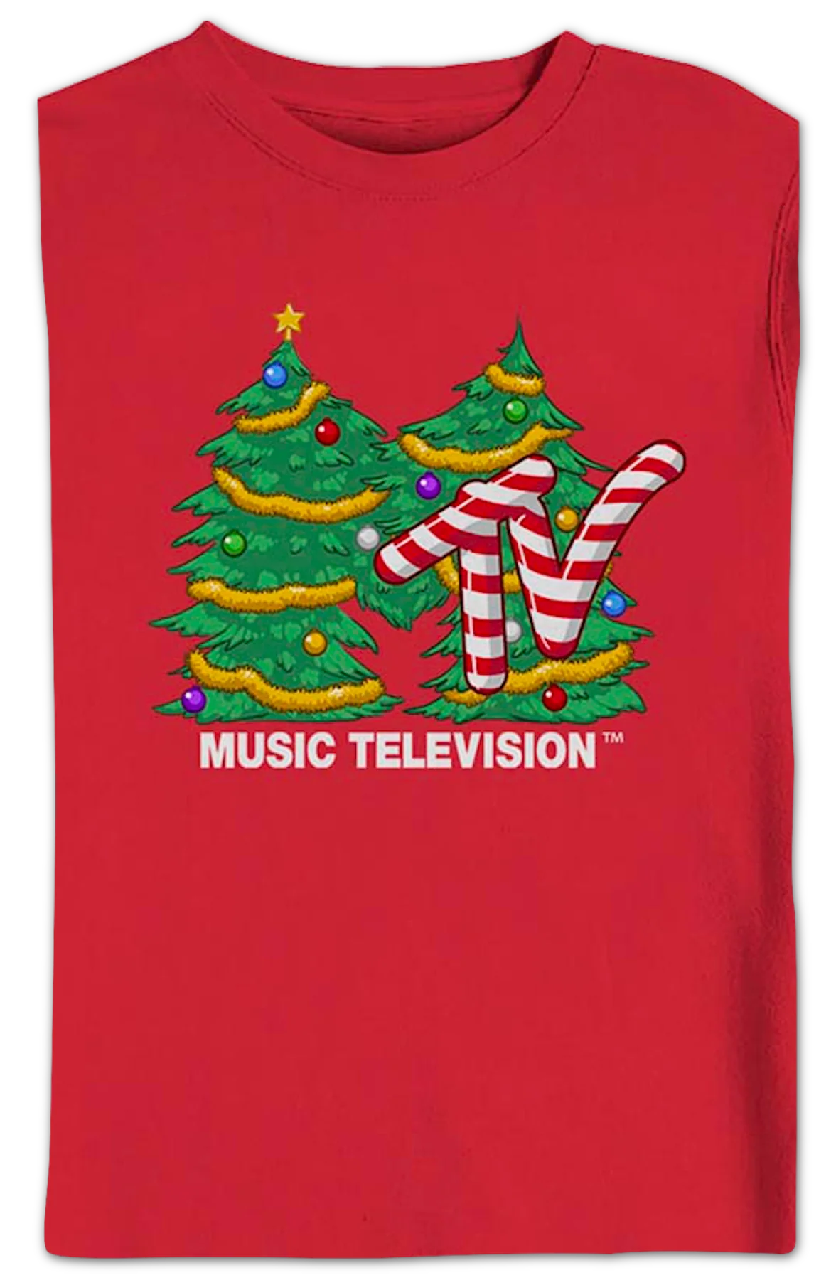 Christmas Tree Logo MTV Sweatshirt - Image 2