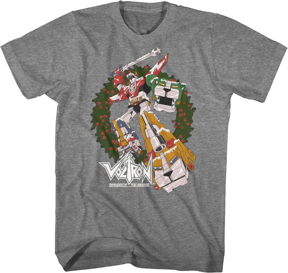 Christmas Wreath Voltron T-Shirt